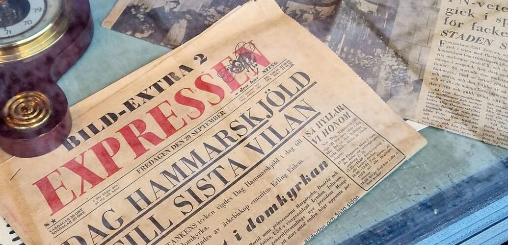 Hammarskjöld död Expressen framsidas