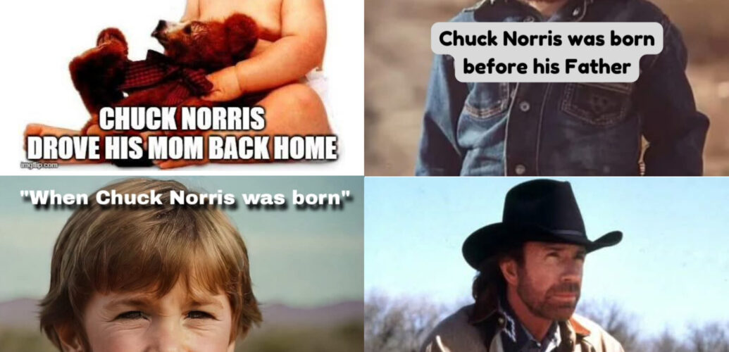 Chuck Norris collage