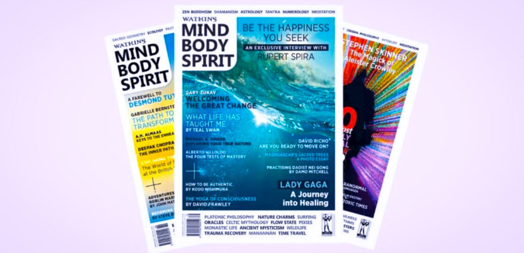 Mind Body Spirit Magazine collage